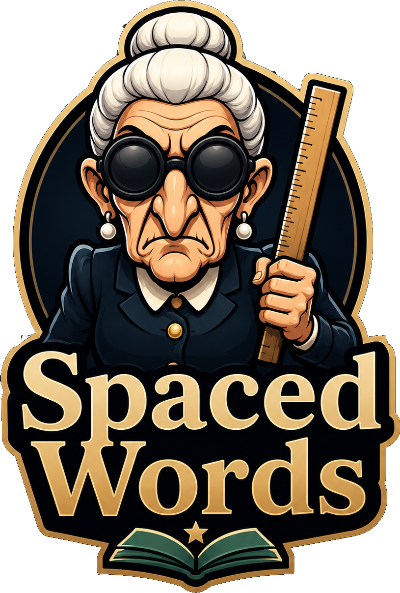 SpacedWords — La maestra de vocabulario